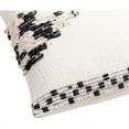 thumbnail image 4 of Surya Edwina EDA-001 20 x 20" Square Cotton Pillow Cover in Light Beige/Black, 4 of 4