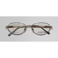 thumbnail image 2 of NEW CERRUTI 1881 C1206 WOMENS/LADIES DESIGNER FULL-RIM GOLD / SILVER FRAME DEMO LENSES 51-16-130 EYEGLASSES/GLASSES, 2 of 9