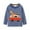 Blue, variant on Utlike Boys T-Shirt Toddler Baby Long Sleeve Cartoon Animal Prints Shirt Tops Clothes Size 3 Years-4 Years