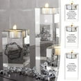 thumbnail image 2 of Crystal Candle Holder with Picture Personalized 3D Engraved Crystal Candlestick⌒ P1P5, 2 of 6