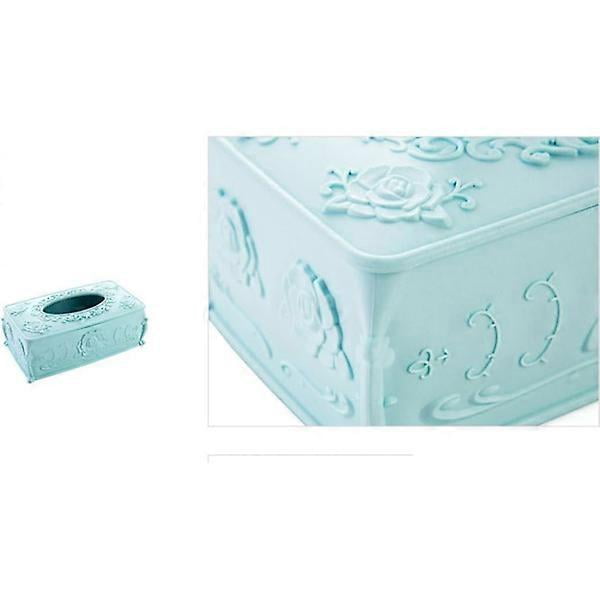 Creative Paper Holder for Desk, Sculptured Plastic Storage Box for Tissues, Elegant Wooden Tissue Cover