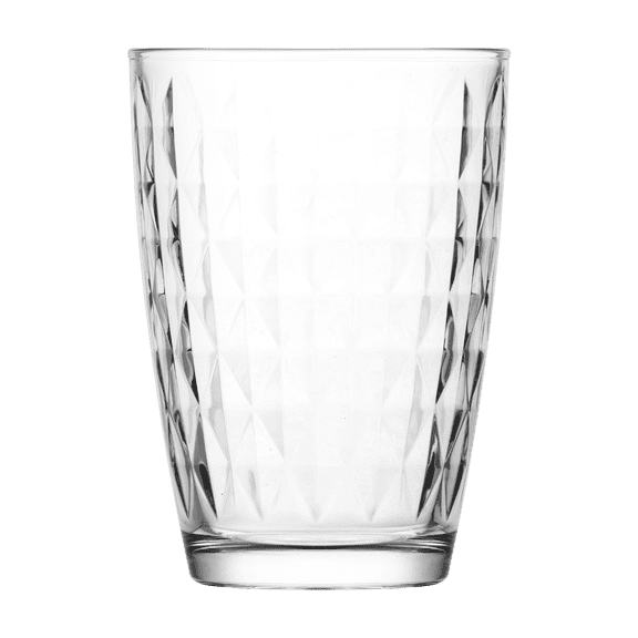 Juego 6 Vasos Artemis Dof Old Fashion Vidrio Labrado 415 ml Para Cocina, Banquetes, Fiestas