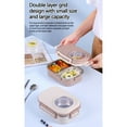 thumbnail image 4 of Infidev Stainless Steel Lunch Box, Camera Design with Soup Bowl, Leak-Proof and Insulated, Perfect for Office Workers and Students (Includes Chopsticks, Tablespoon), 4 of 7