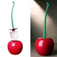 thumbnail image 3 of Juego de soporte y cepillo de Limpieza de inodoros Soledad cepillo de inodoro Rojo, 3 of 8