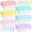 Pastel Rectangle-12pcs, variant on Pastel Rectangle Disposable Plastic Tablecloths 24pcs