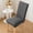 🔥 Dark Gray_New, variant on TTJ Stretch Dining Chair Slipcover Single Elastic Seat Protector Stretchy Spandex Chair Cover Machine-Washable For Wedding Banquet Kitchen Dining Room Seat Saver