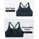 thumbnail image 3 of Top Deportivo CRZ YOGA Butterluxe con Tirantes Cruzados Azul Marino M, 3 of 6