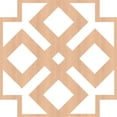 thumbnail image 6 of Ekena Millwork 23 3/8"W x 23 3/8"H x 1/4"T Large Blendon Decorative Fretwork Wood Wall Panels, Alder, 6 of 6