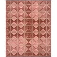 thumbnail image 4 of SAFAVIEH Beach House Bethanie Geometric Indoor/Outdoor Area Rug, Red/Creme, 5'3" x 7'6", 4 of 8