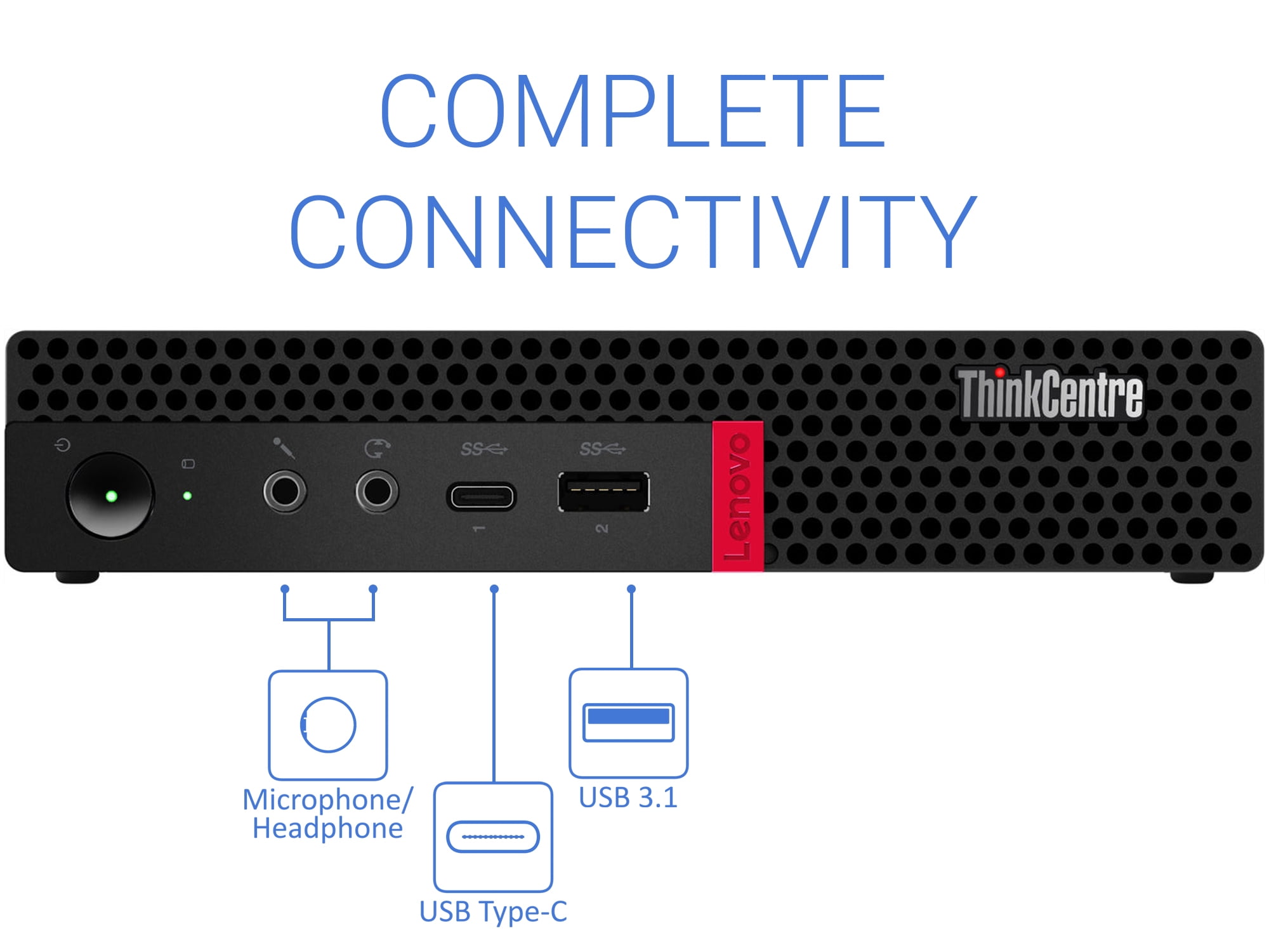 Lenovo ThinkCentre M630e Mini PC, Intel Core i5-8265U Upto