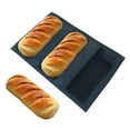 Silicone Breads Pan NonStick Perforated Practical French Bread Pan