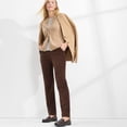 thumbnail image 4 of Lands' End Women's Knit Corduroy Pants, 4 of 4