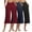 Wine-A9#009, variant on 3 Packs Capri Pants for Women Golf Lightweight Crossover Low Rise Wide Leg Maternity Cropped Pants Elastic Waist Pajama Yoga Gaucho Pants Dark Gray L