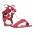 thumbnail image 1 of Womens Steve Madden Daryyn Flat Lace Up Sandals - Red, 1 of 6