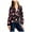 Black - black, variant on I.N.C Womens Floral Pullover Blouse, Black, Small