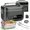 Black, variant on Electric Lunch Box for Men, 1.2L Cordless Heated Lunch Box, 24000mAh Rechargeable Portable Warmer with Auto Temperature Control, 5-Sided Heating, Leakproof, for Office, Outdoors & , Green