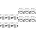 thumbnail image 1 of 12 Sets Mason Flower Jar Holder Lid Flower Lid Insert Flower Insert Lid for Regular Mouth Mason Canning Jar, 1 of 6