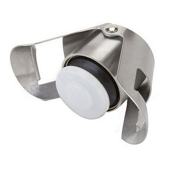 JeashCHAT Stainless Steel Champagne Stopper Sparkling Wine Bottle Plug Sealer Convenient