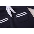 thumbnail image 4 of stylesilove.com Baby Boy Marine Sailor Cotton Romper Onesie with Hat and Necktie 3pcs Holiday Outfit Costume, 4 of 20