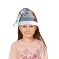thumbnail image 5 of Honeii Red And White Bird Couple Print Hat Santa Claus Hat For Xmas Party, Christmas Caps For Boys Girls Child,Christmas Beanie, 5 of 6