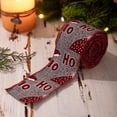 thumbnail image 3 of Christmas Printed Ribbon, Used For Flower Garlands, Christmas Tree Decoration, 3 of 9