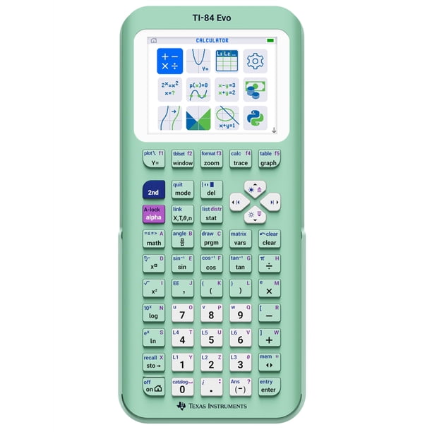 Calculadora gráfica Texas Instruments TI-84 Evo USB-C Python