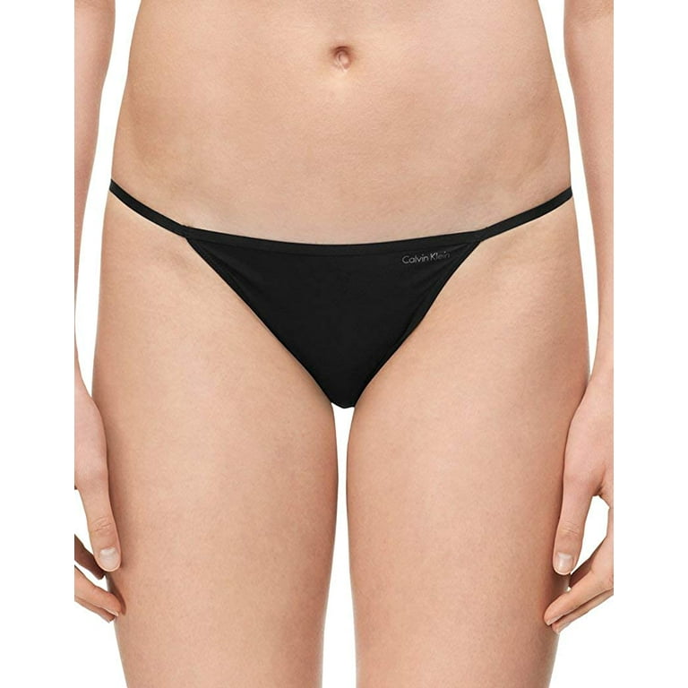 Calvin Klein Women's Sleek String Bikini Panty 