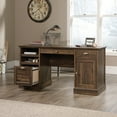 thumbnail image 3 of Sauder Barrister Lane Executive Desk, Iron Oak Finish, 3 of 13