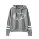thumbnail image 1 of Ichuanyi liquidación para mujer manga larga sudadera sudadera sudadera con capucha jersey tops blusa ICHUANYI WER2023082206029, 1 of 4