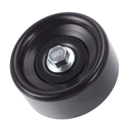 Unique Bargains Drive Belt Idler Pulley for Chevrolet Silverado 2013-2021 Serpentine Tensioner Pulley Idler with Bolt Washer No.24506756 Plastic Black 1 Pcs