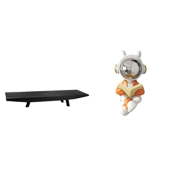 Bandeja De Madera Rústica De Astronauta Para Almacenamiento, Estatua Decorativa, Cuenco Para Servir, Decoración Multiusos Para El Hogar, Adorno Espacial, Adorno Para Tarta, Escultura Para