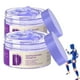 thumbnail image 1 of iekufes Crema de masaje calmante de gel morado para articulaciones, soporte para articulaciones de cuerpo completo para rodillas, cuello lumbar, manos y pies (2 unidades), 1 of 5