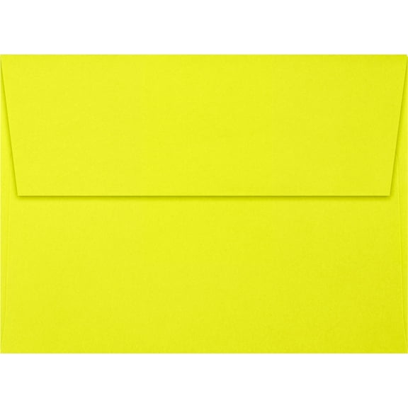 LUXPaper A7 Invitation Envelopes, 5 1/4 x 7 1/4, Citrus, 1000/Pack
