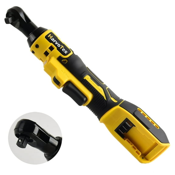 Cordless Ratchet Wrench 65ft-lbs Compatible with 20V Max Dewalt Battery(No Battery) 3/8-inch Brushless Power Ratchet Wrench with Variable Speed
