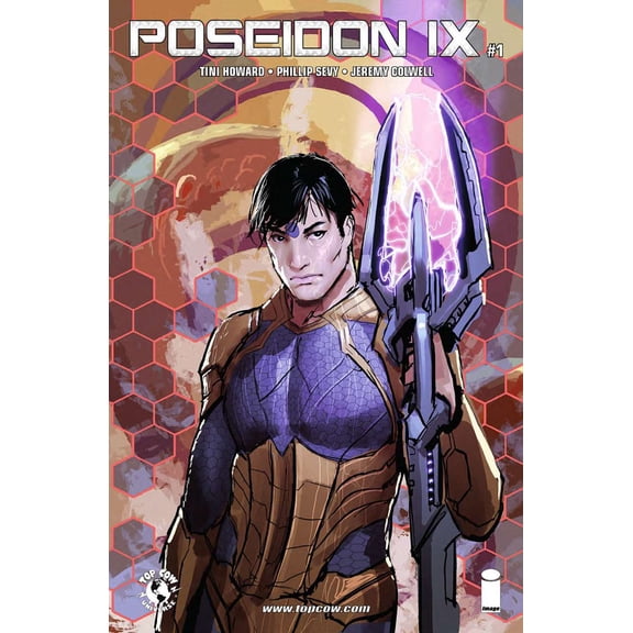 Poseidon IX #1B VF ; Image Comic Book