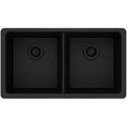 thumbnail image 2 of Elkay Quartz Classic 33" x 18-1/2" x 9-1/2", Equal Double Bowl Undermount Sink, Dusk Gray Dusk Gray, 2 of 7