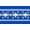 Blue, variant on IBA Indianbeautifulart Red Aztec Geometric Printed Ribbon&nbsp;Trim&nbsp;9 Yards Velvet Fabric Laces For Crafts Sewing Accessories 3 Inches