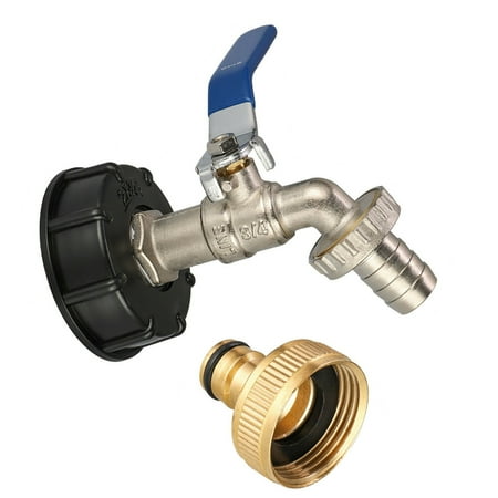 Fitting with hose fitting, drain tank 1 pc blue | Walmart Canada