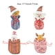 thumbnail image 5 of Bearachild Calcetines de Navidad, bolsa de regalo, colgante de árbol, artesanía, accesorios multiusos para el hogar, adorno, contenedor de dulces, Kits de decoración para fiestas forma de oso Bearachild HA068775-01, 5 of 6
