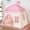 Pink, variant on Kids Play Tent Large Fairy Playhouse Teepee Tent for Children Birthday Indoor Outdoor Use