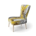 thumbnail image 3 of Designart "Modern Marble Pattern" Upholstered Modern & Contemporary Accent Chair and Abstract Arm Chair - Multiple Color & Pattern, 3 of 5