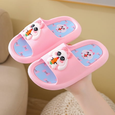 NEWCE Spaceman Children‘s Slippers Summer Boys and Girls Cartoon Non-slip Soft Bottom 3-11 Years Old Indoor Home Baby Sandals