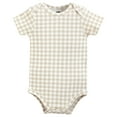 thumbnail image 4 of Hudson Baby Cotton Bodysuits, New Here, 9-12 Months, 4 of 5