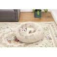 thumbnail image 2 of CEFONU Lits Beignet de Luxe pour Chat et Chien, Lit Rond en Peluche Douce pour Animal de Compagnie, Lit Chaud pour Chiens/chiots/chats Lavable à la Machine, 2 of 6
