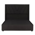 thumbnail image 2 of Box Base Cama Individual + Cabecera Aurora Negro, 2 of 8
