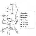 thumbnail image 7 of 4Pcs/set Corn Velvet Office Gaming Chair Covers Home Stretch Spandex Computer Rotating Lift Armchair Seat Covers, 7 of 7