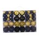 thumbnail image 5 of 100 bolas navideñas decorativas para árbol de Navidad, colgantes para Oro negro, 5 of 9