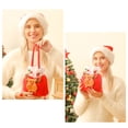 thumbnail image 4 of Clearance Food Storage under $5,Christmas Candy Bag Christmas Fabric Gift Bags Wrapping Bag 3D Xmas Gift Bags Bag Candy Storage Pouch Desktop Decoration Santa Snowman Doll Storage Bag, 4 of 9