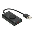 thumbnail image 4 of Desktop PC Audio Card, Laptop Sound Card Three Hole Output 15Hz-25KHz  For Laptop For Desktop, 4 of 8