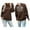 Café, variante sur Huaizzzy Chandail de Mode d'Hiver pour Femmes, Imprimé Festif de Noël, Haut à Col Rond, Chandails et Robes Ajustés pour Femmes avec Cardigan Assorti, Hauts Décontractés et Chauds pour Femmes, Chandail pour Femmes, Chandail à Capuchon à Rayures Colorées pour Femmes
